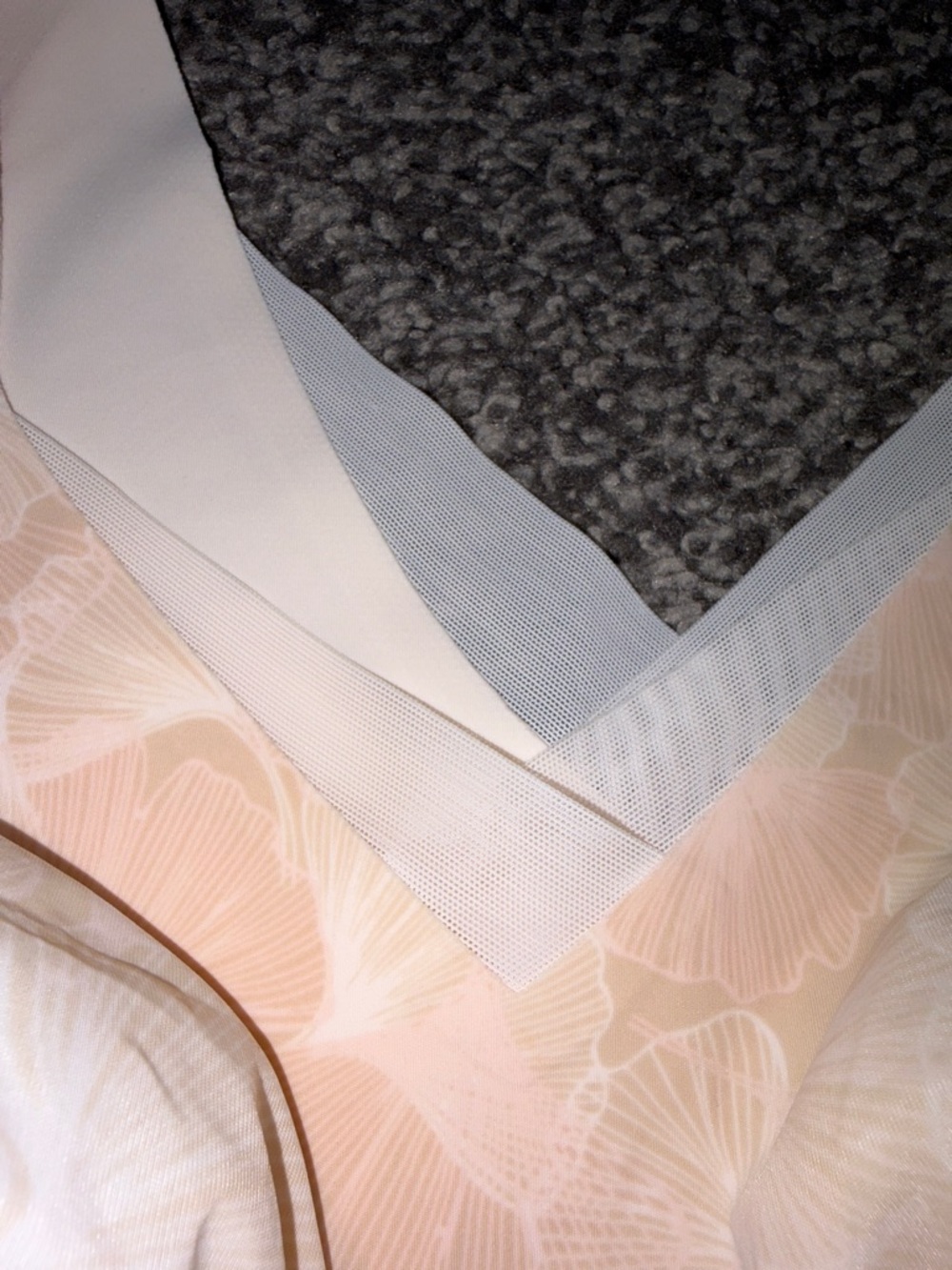 Evelyn & Bobbie Women’s The Defy Mesh Bra Wireless Seamless Gingko Sand Size L - Picture 6 of 9